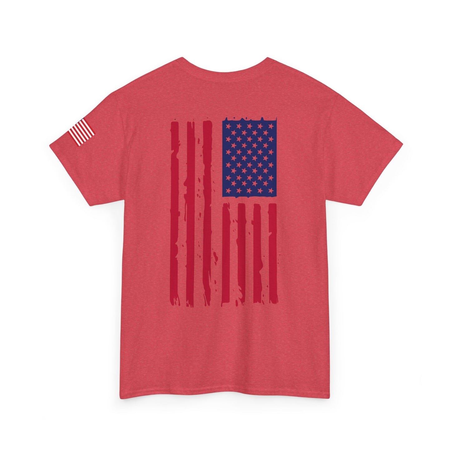 Patriotic ER t shirt gift for emergency department workers American flag star of life t-shirt Unisex Heavy Cotton Tee