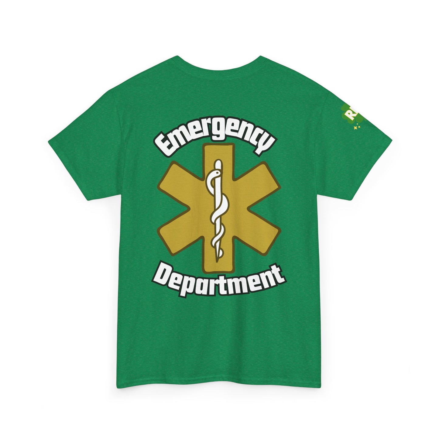 ER RN Heart O Gold Celtic Pride t shirt emergency department nurse tee