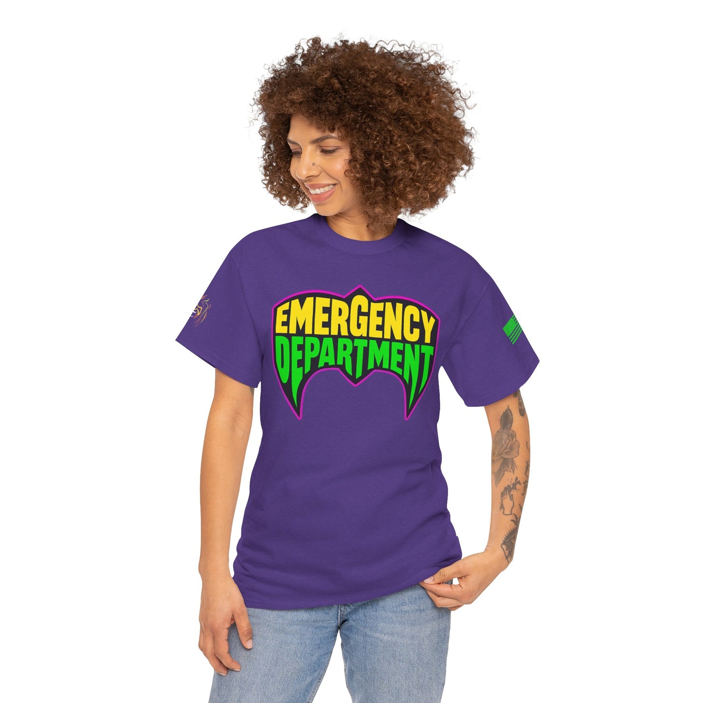 The Ultimate ER tee homage to wrestling legends Unisex Heavy Cotton Tee