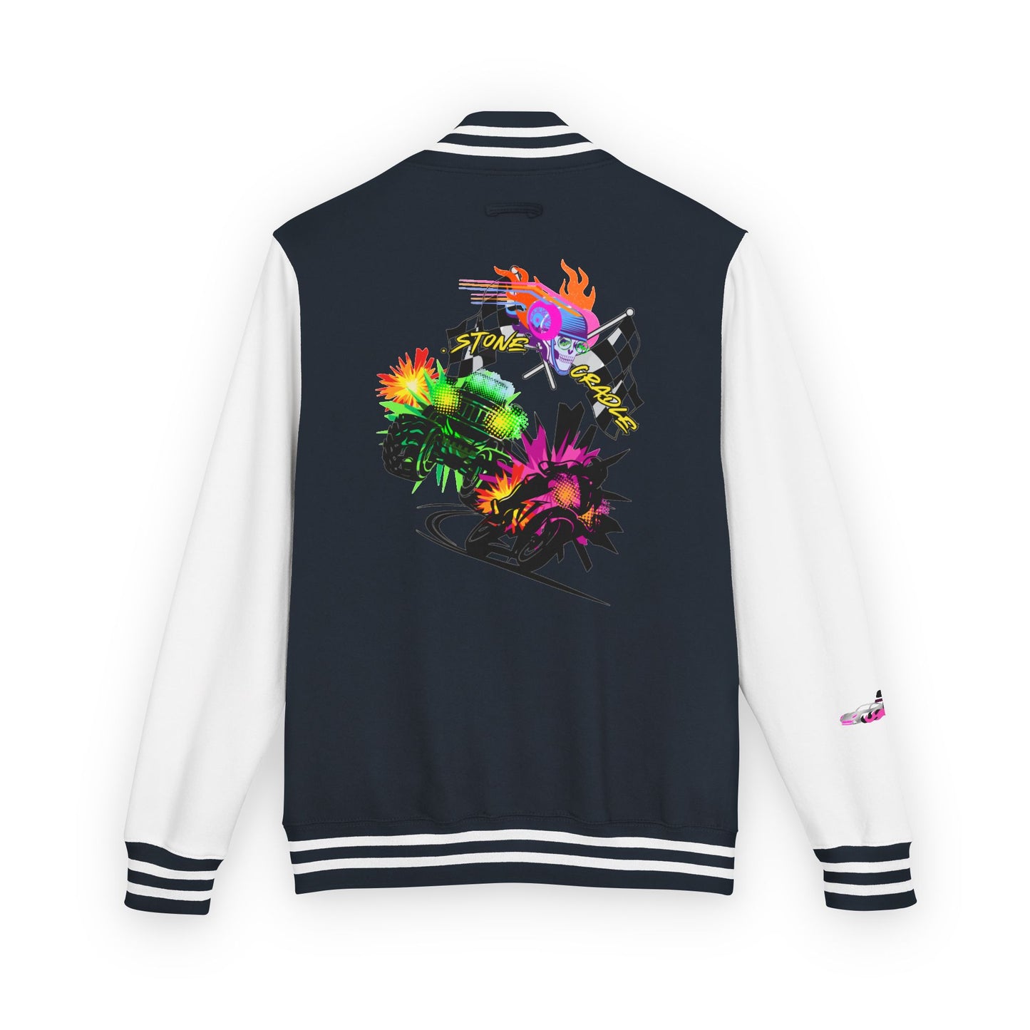 Unisex Heavyweight Letterman Jacket (Stone Cradle)