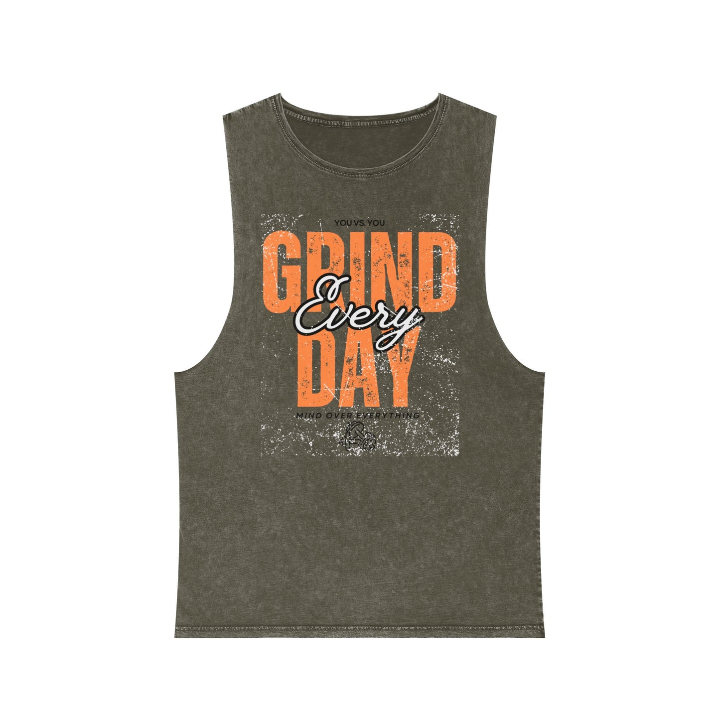 Grind everyday workout Unisex Stonewash Tank Top