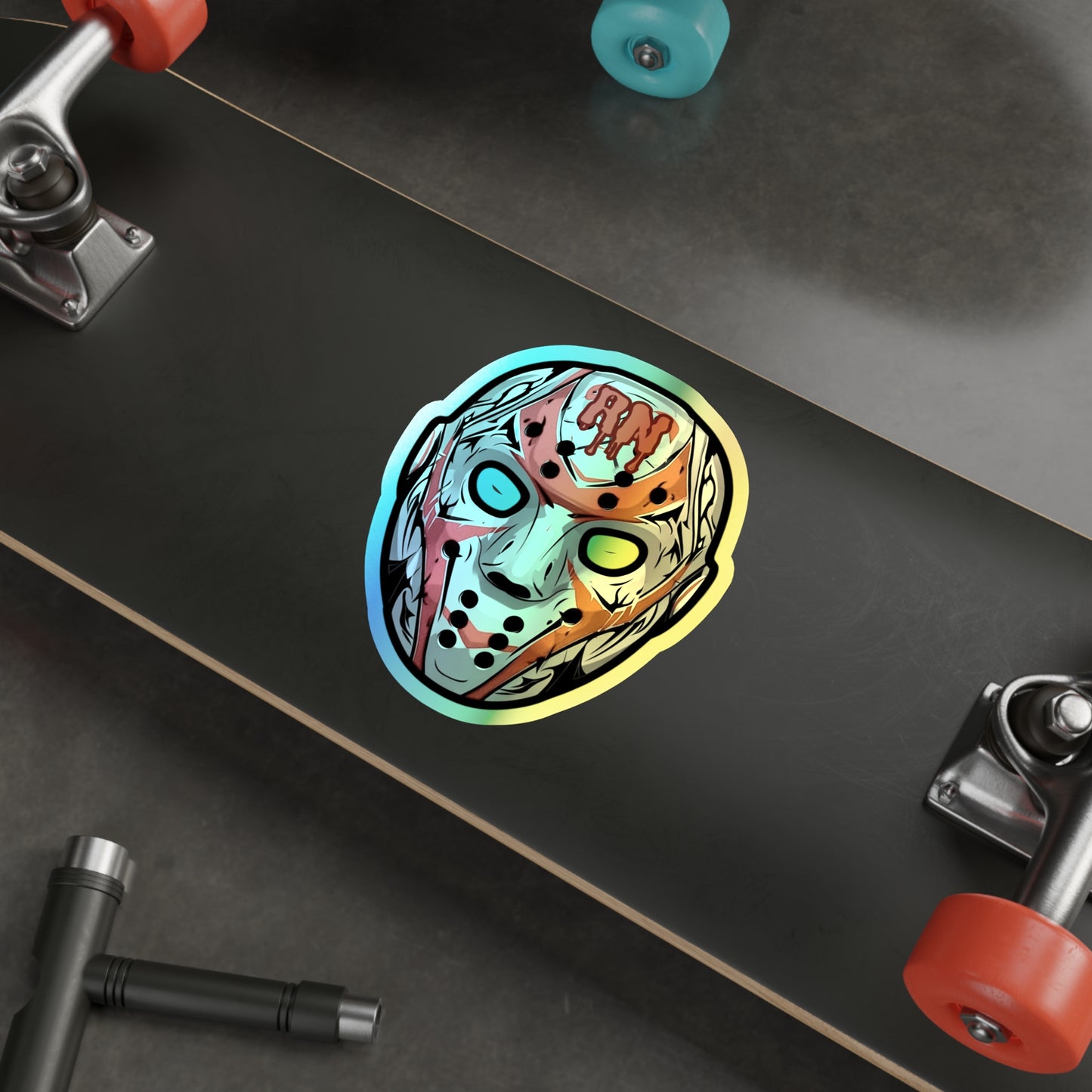 RN Friday the 13th Holographic Die-cut Stickers