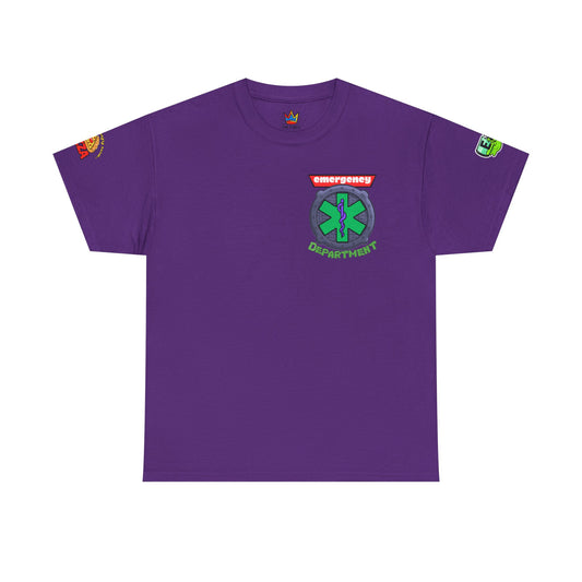 ER staff tee shirt nostalgic turtle power pizza time