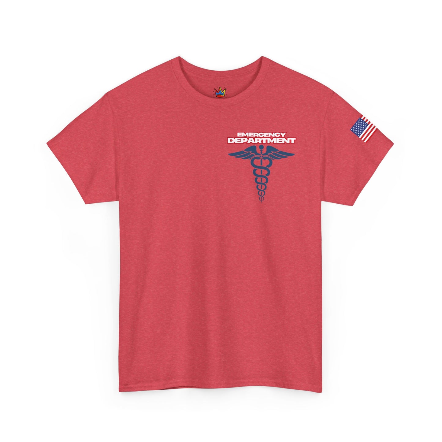 Patriotic Emergency Department T shirt gift for healthcare worker American flag star of life ED t-shirt