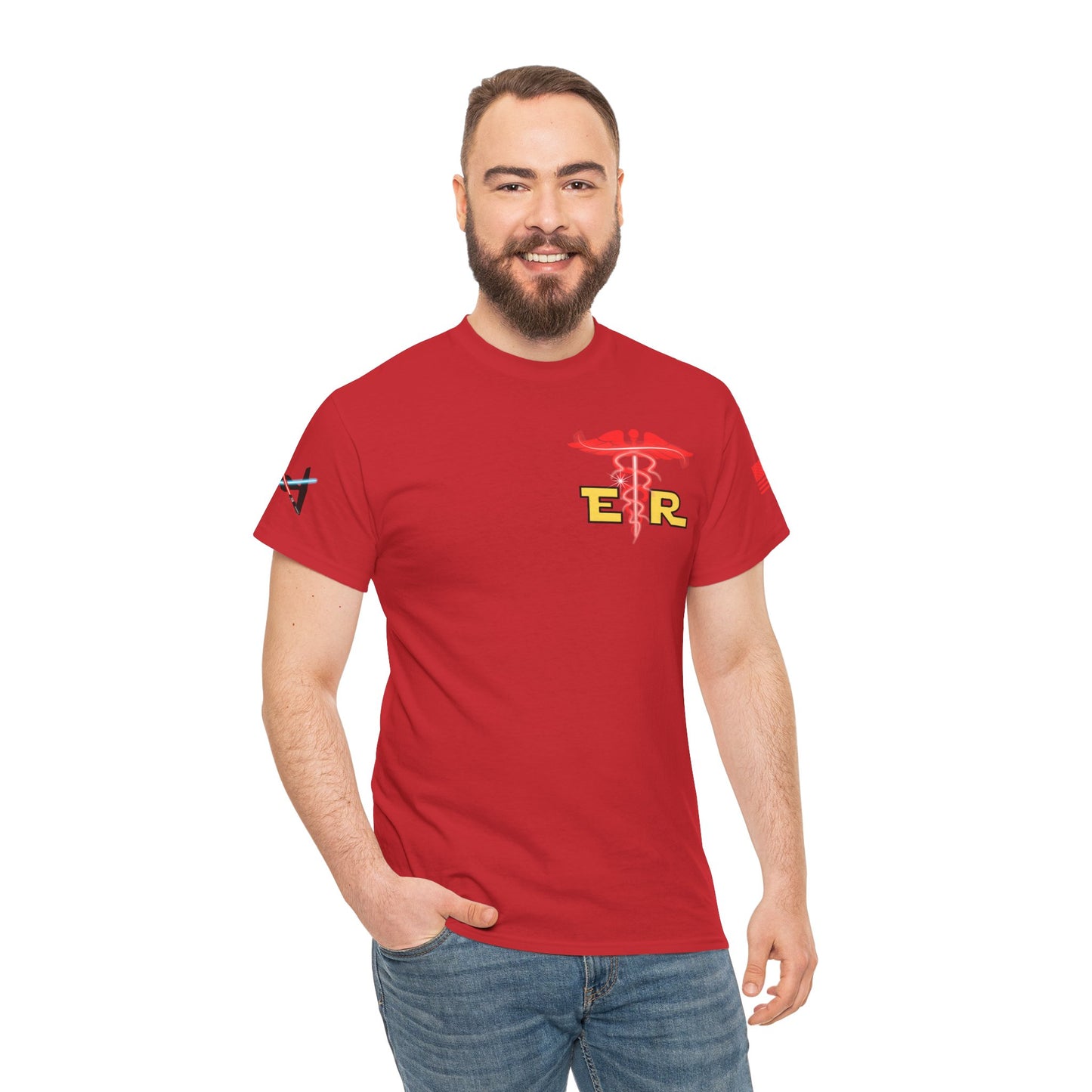 Embrace the dark side galactic Unisex Heavy Cotton Tee