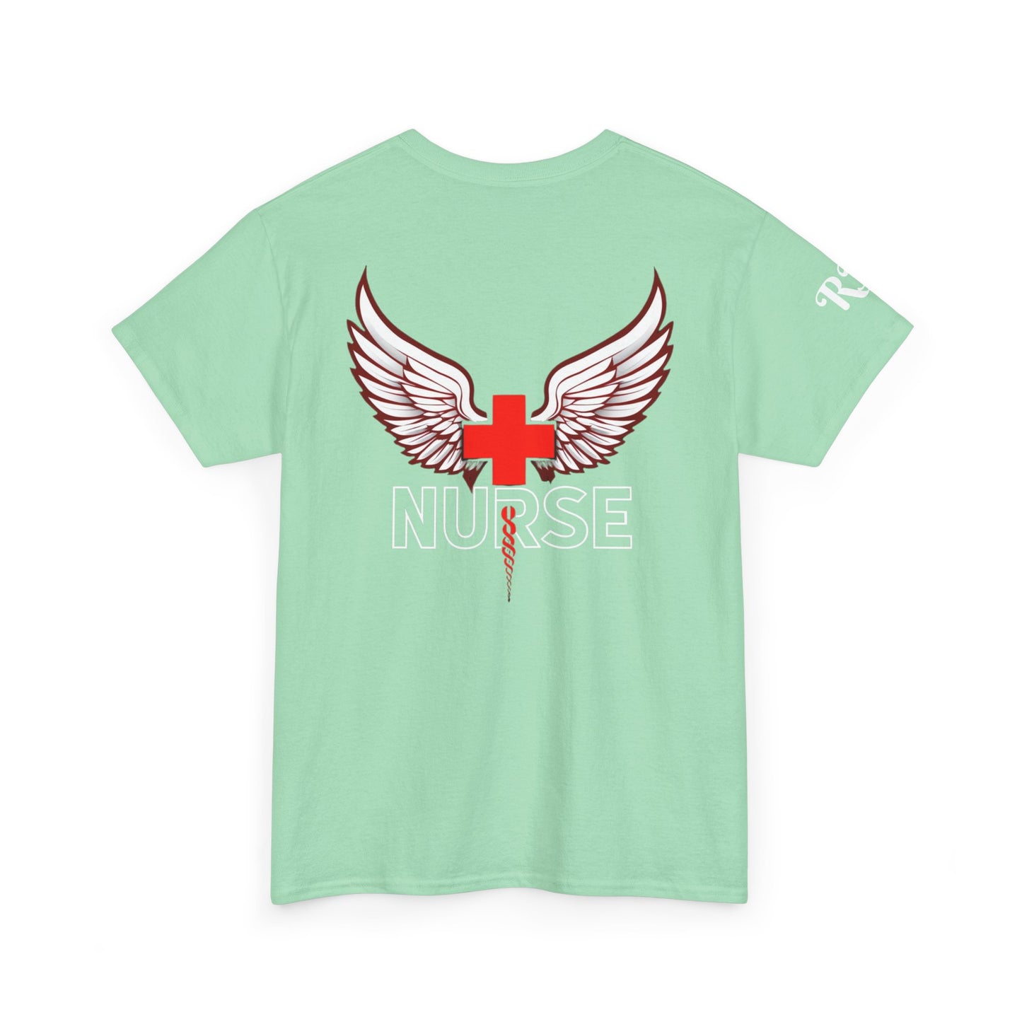 RN gift cap and angel wing tee registered nurse caregiver gift