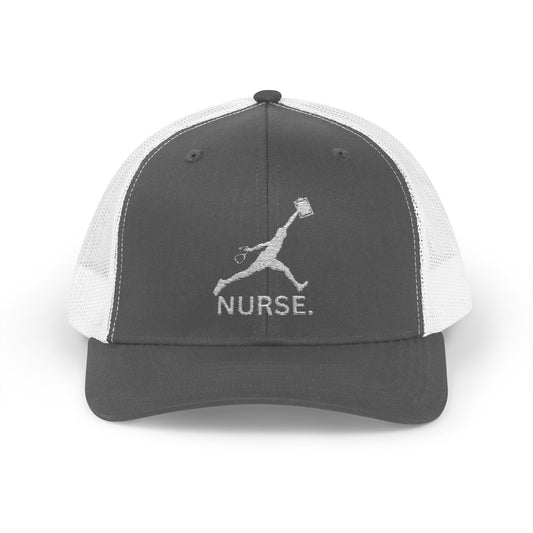 Jumpman nurse gift nurses week sporty nurse, basketball nurse Snapback Trucker Cap
