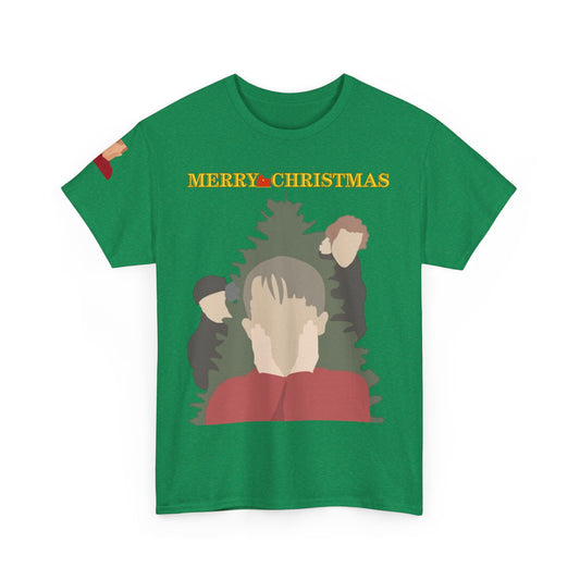 Home alone hospital edition Christmas Unisex Heavy Cotton Tee