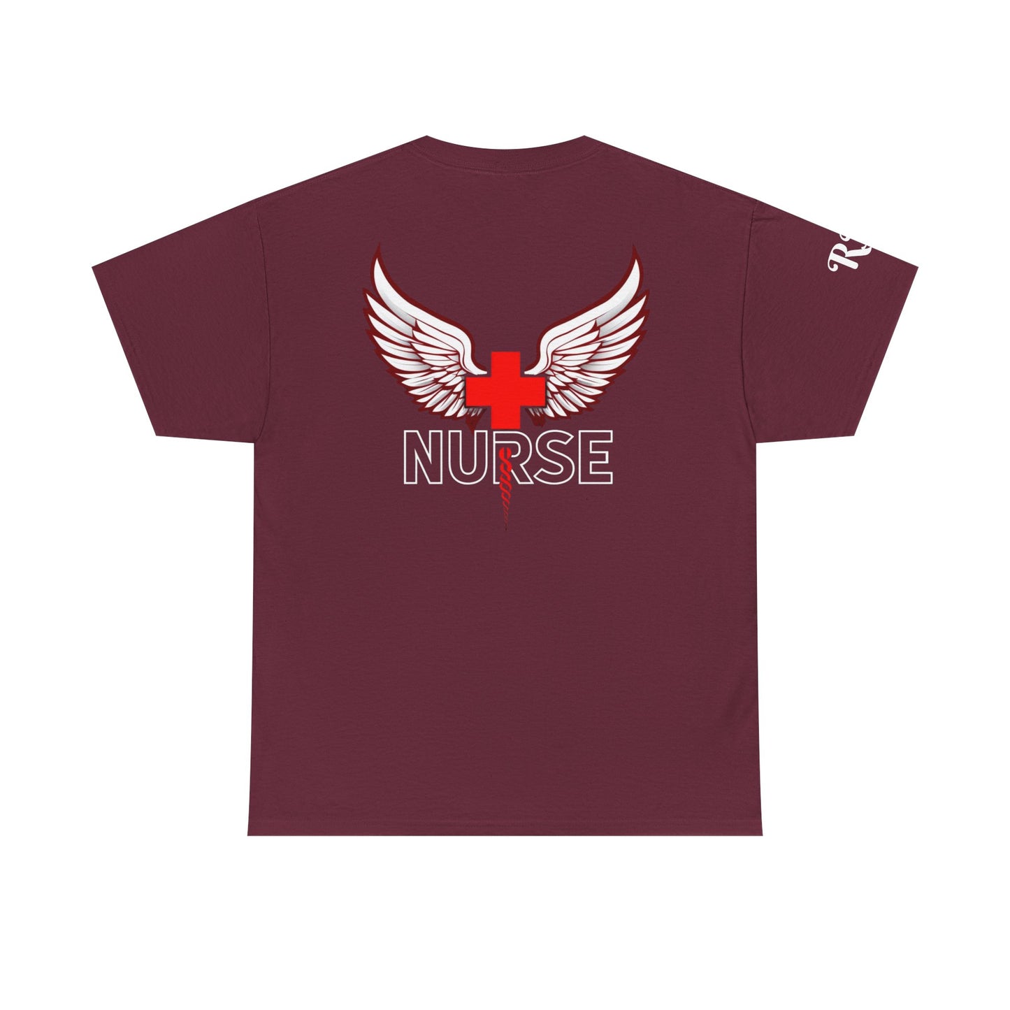 RN gift cap and angel wing tee registered nurse caregiver gift