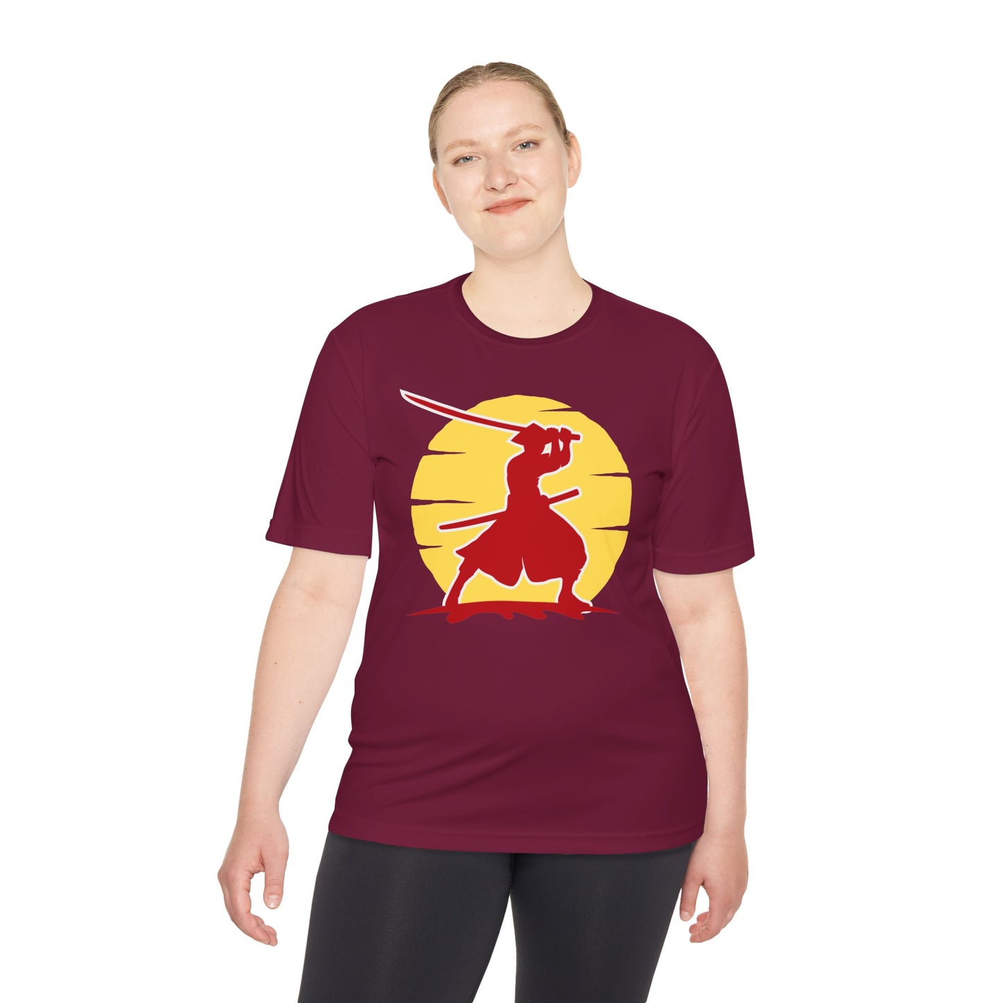 Gym gear samurai slice thank you Unisex Moisture Wicking Tee