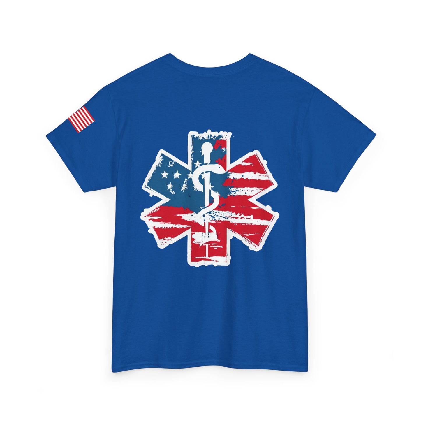 Patriotic healthcare worker t shirt Independence Day gift for healthcare worker Unisex Heavy Cotton Tee