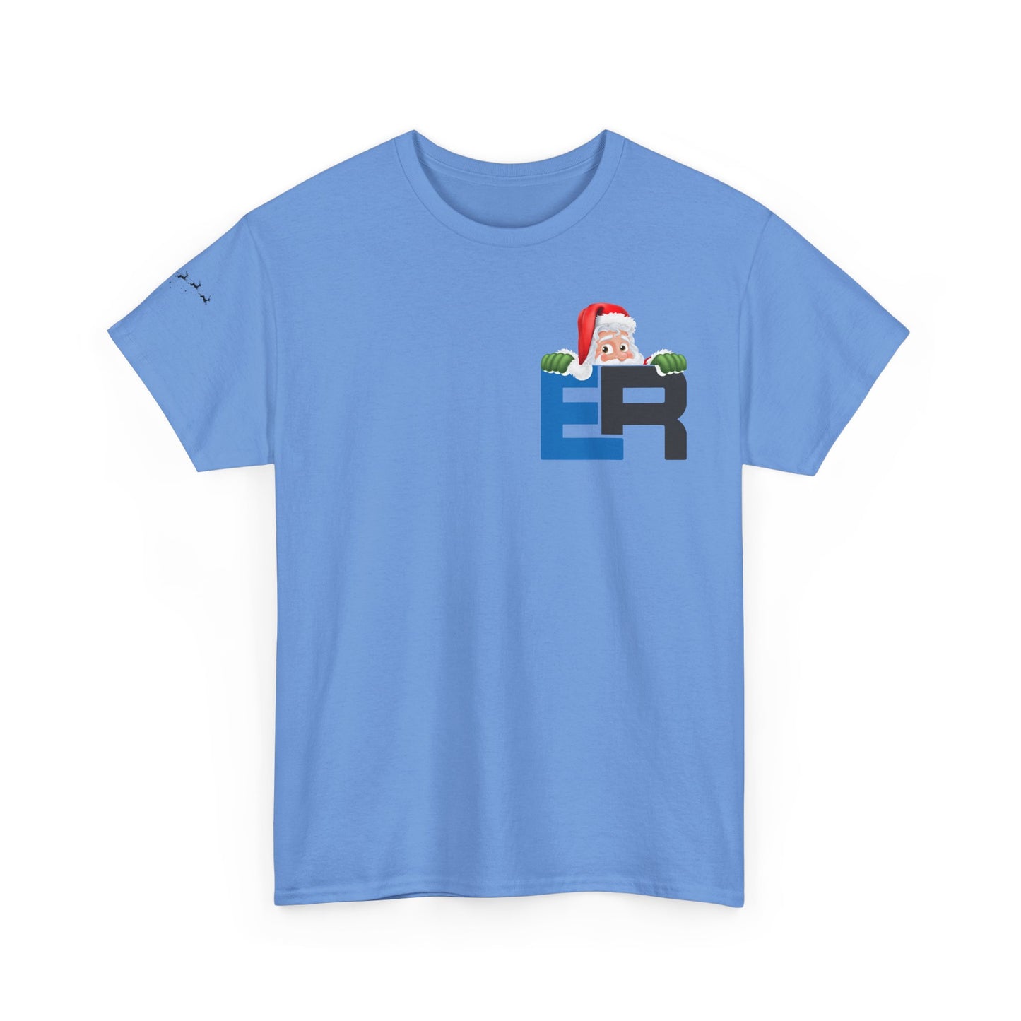 Emergency Room Christmas Unisex Tee - Santa Snowflakes Holiday Cheer Shirt, ER Nurse Doctor Gift, Xmas Medical Staff Apparel, Holiday Season