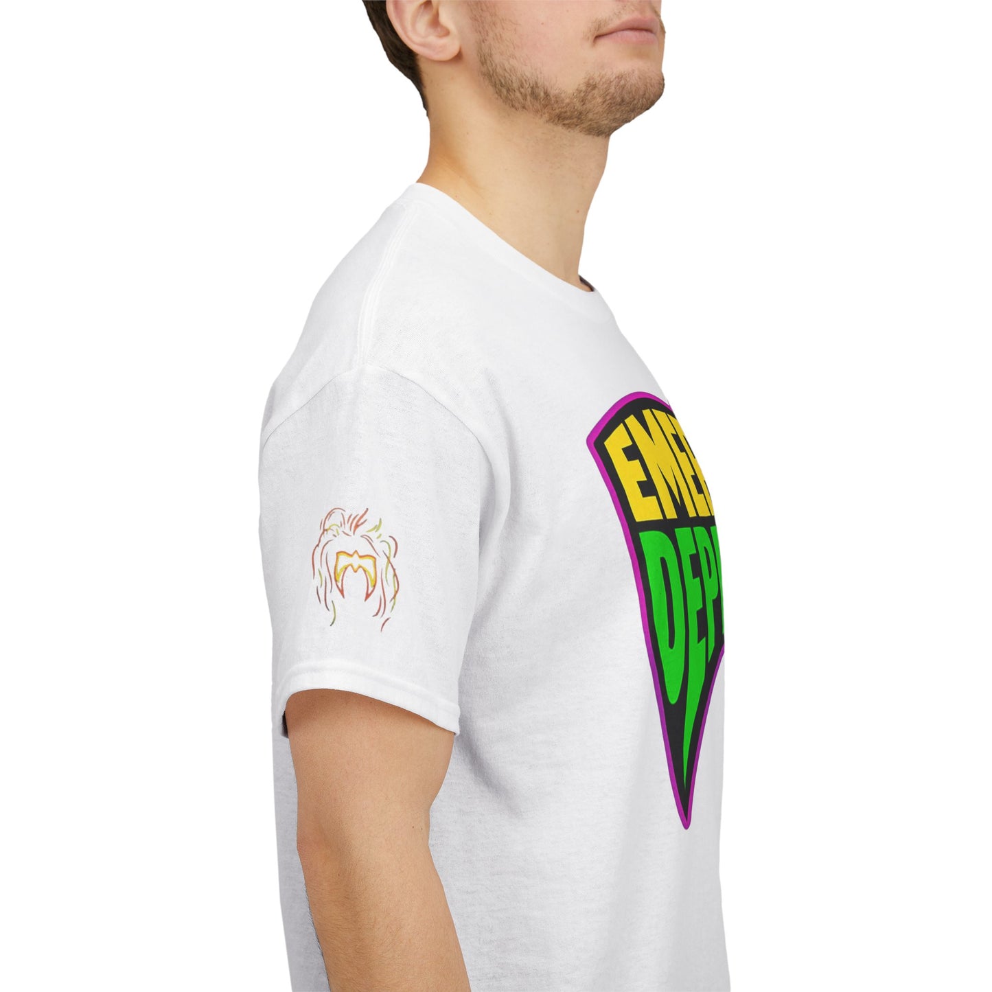 The Ultimate ER tee homage to wrestling legends Unisex Heavy Cotton Tee
