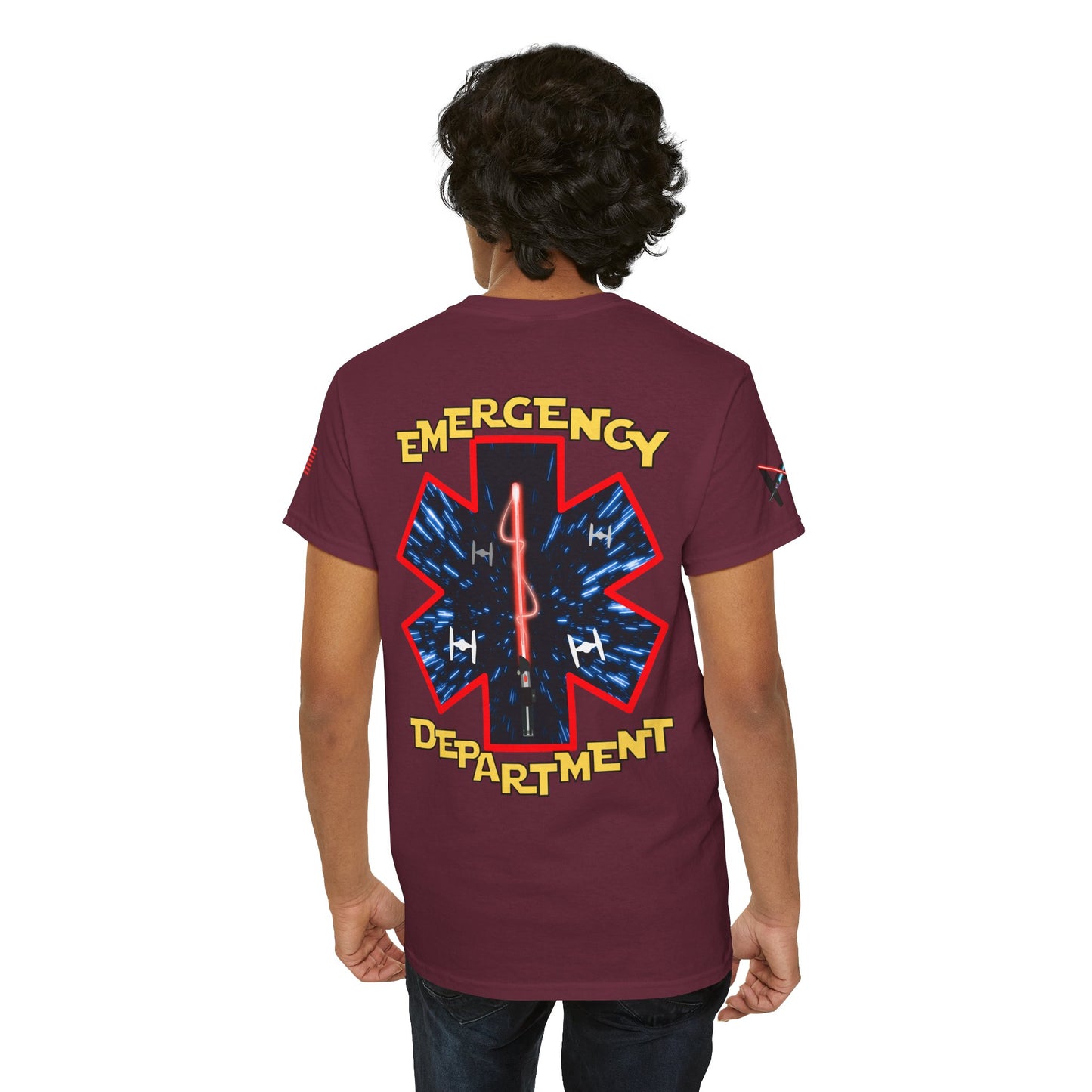 Embrace the dark side galactic Unisex Heavy Cotton Tee