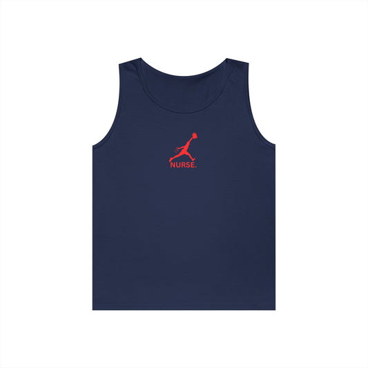Jumpman nurse work out gear Unisex Heavy Cotton Tank Top