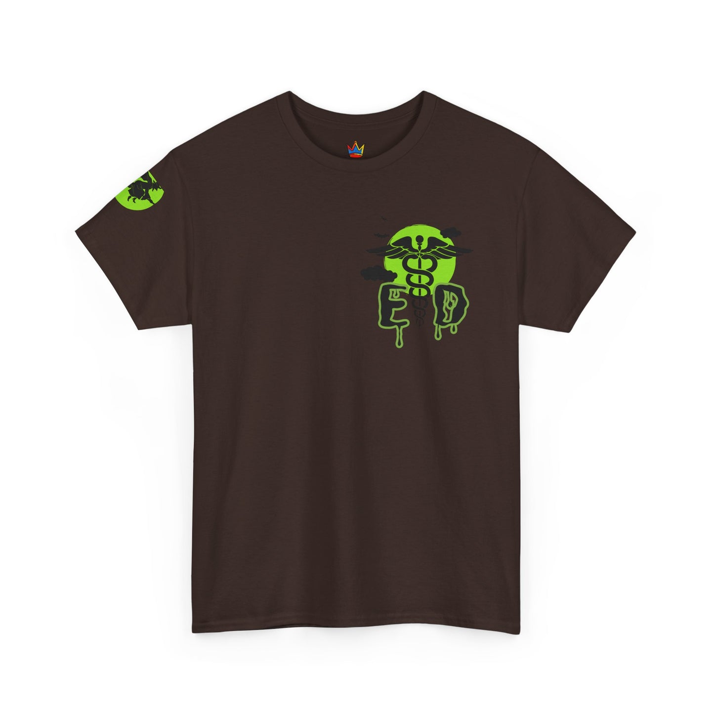 Witches Boiling Cauldron Halloween themed emergency department Unisex Heavy Cotton Tee