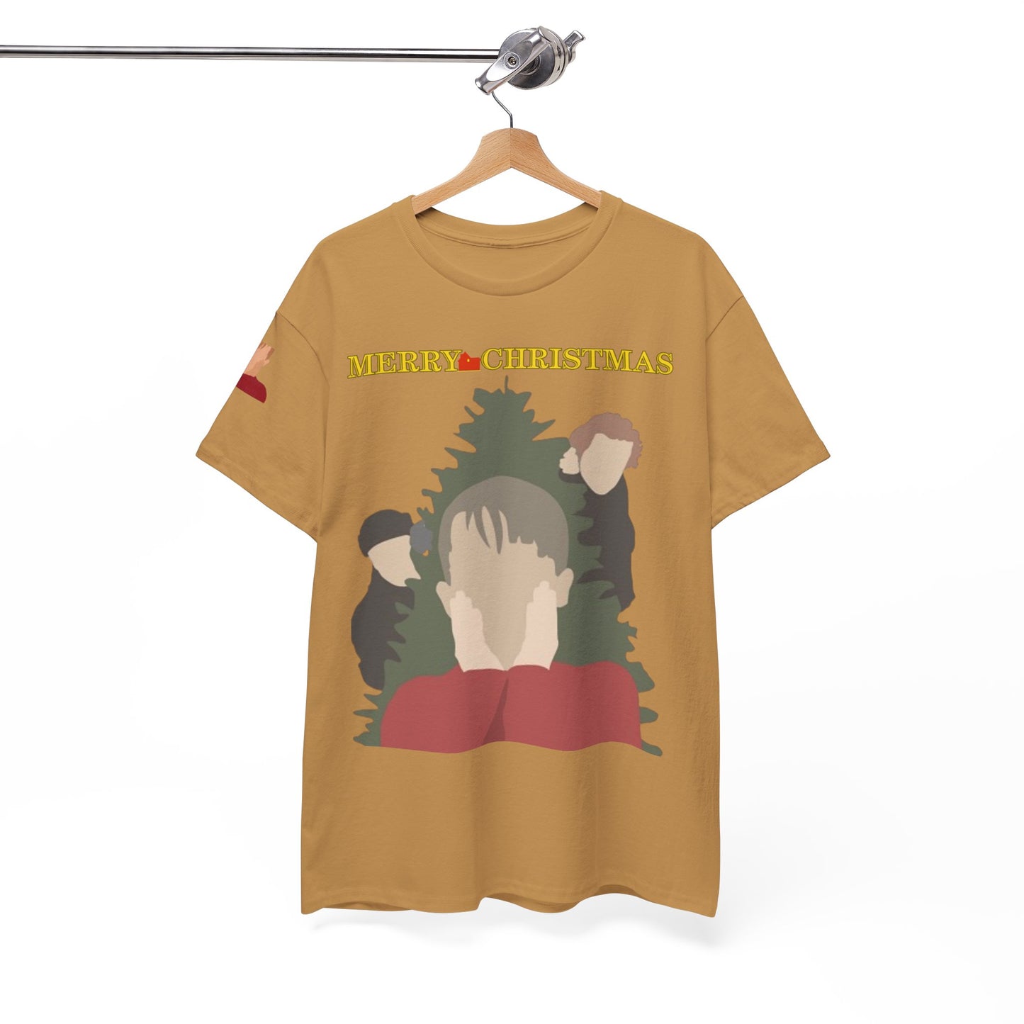 Home alone hospital edition Christmas Unisex Heavy Cotton Tee