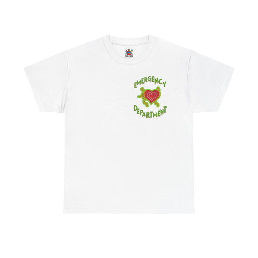 Grinch Holiday EMS Tee, Christmas Emergency Department Shirt, Unisex Heavy Cotton T-Shirt, Nurse Gift, Medical EMT Paramedic Apparel