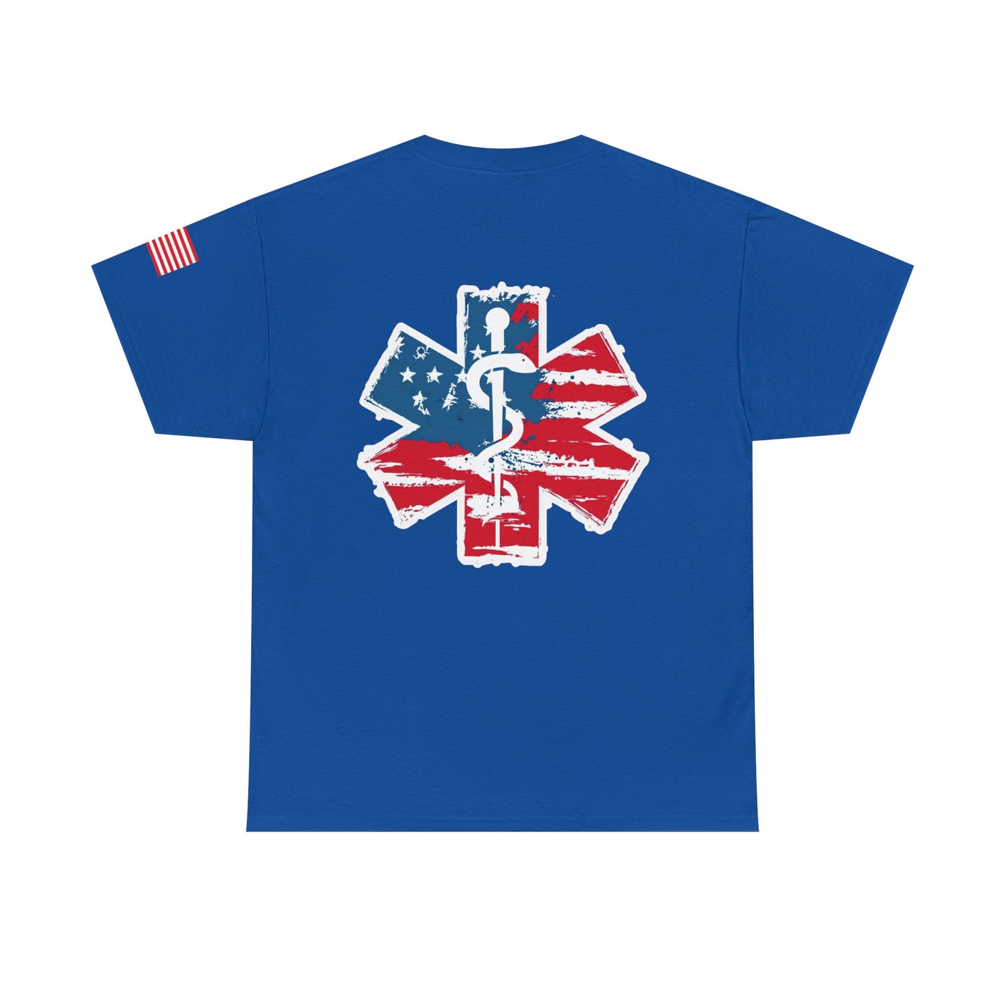Patriotic healthcare worker t shirt Independence Day gift for healthcare worker Unisex Heavy Cotton Tee