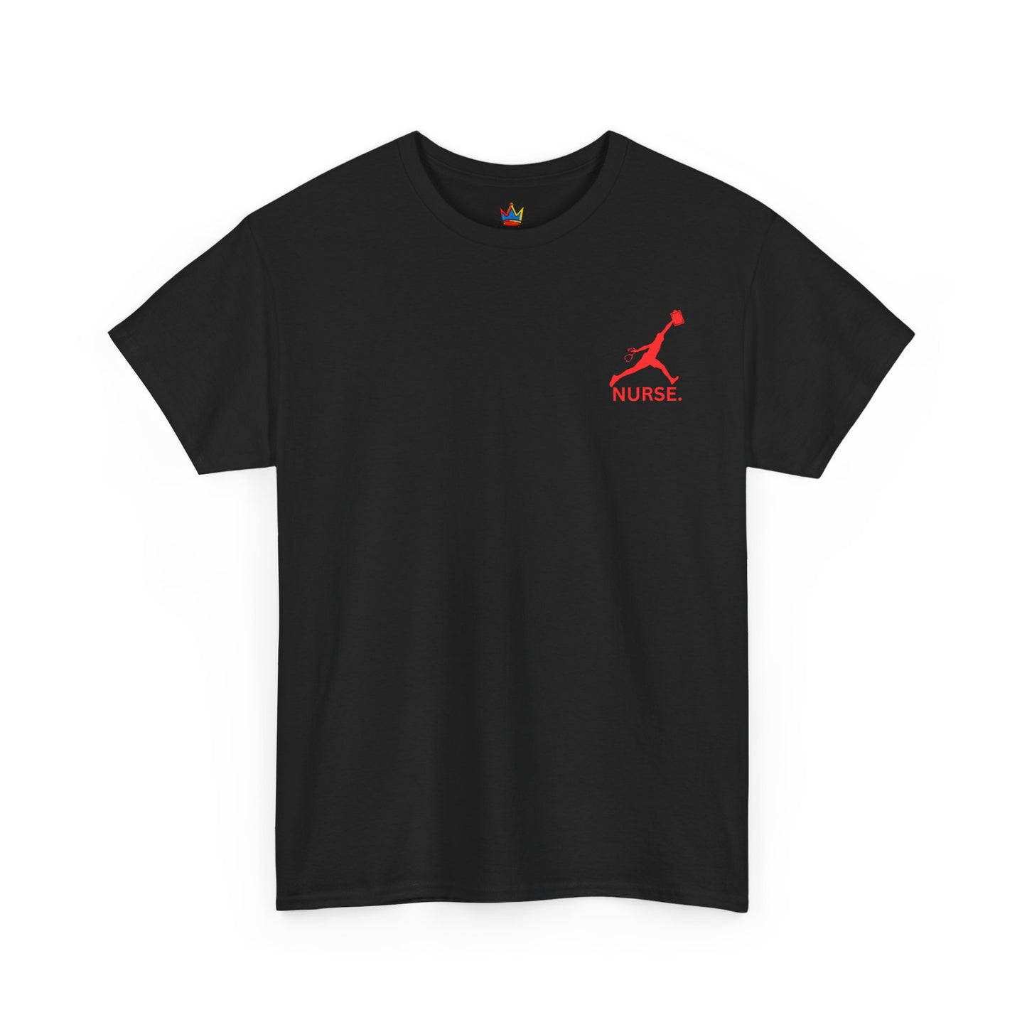 Nursing jumpman t shirt gift nurses week sporty nurse gift Unisex Heavy Cotton Tee