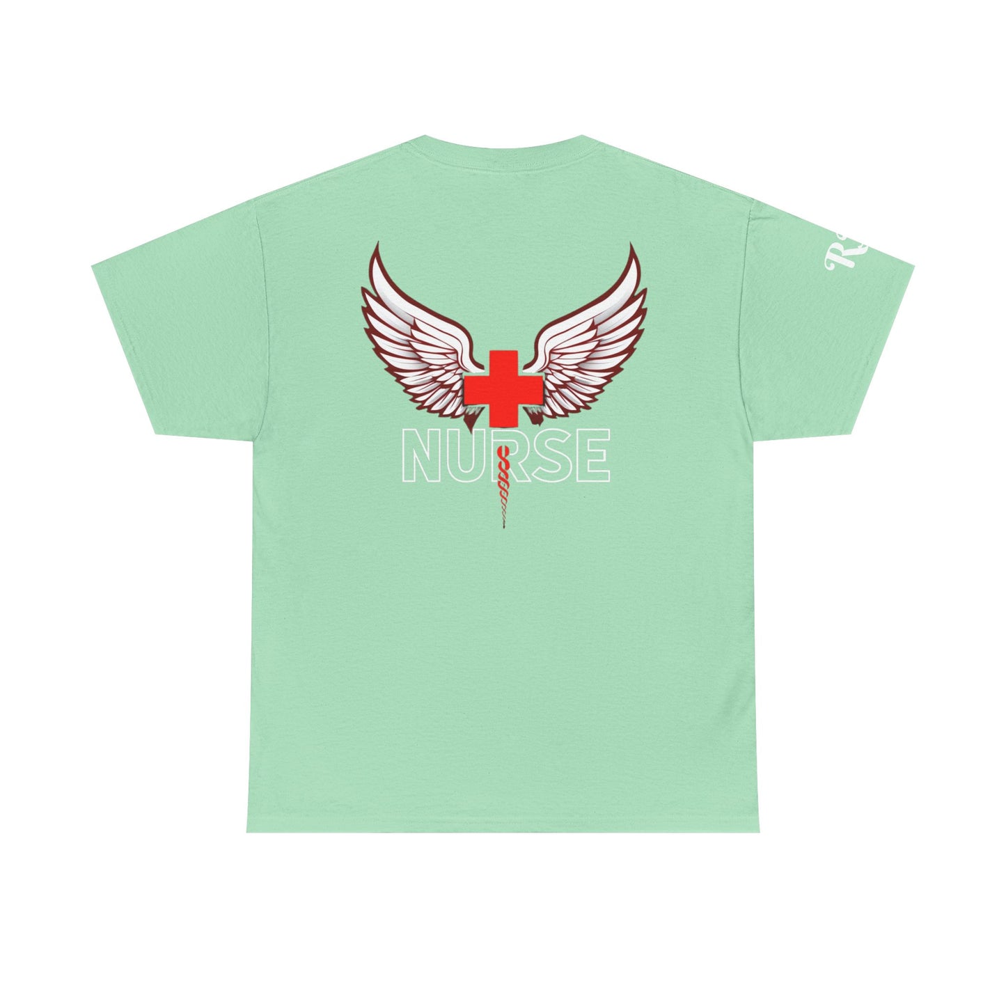 RN gift cap and angel wing tee registered nurse caregiver gift
