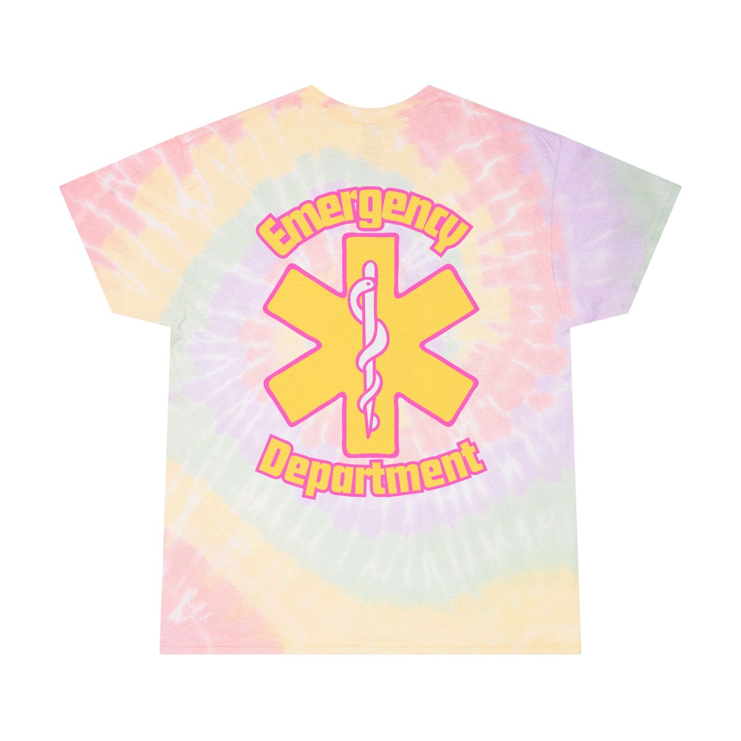 Summer time sherbet emergency department Tie-Dye Tee, Spiral