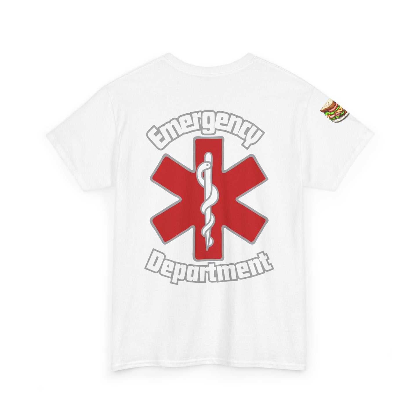 ER humor tee: Hi! Ask me about our turkey sandwiches