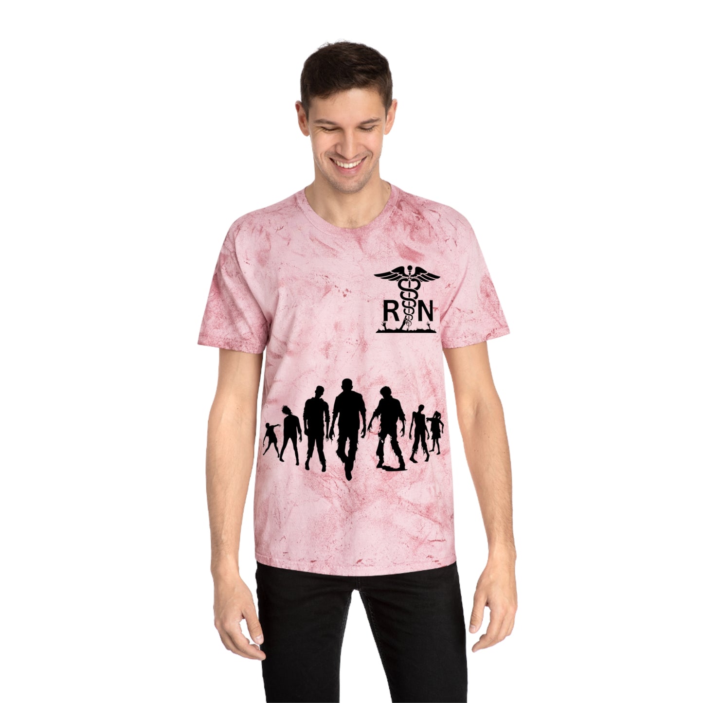 Night of the undead full blood moon zombie horde RN comfort colors Unisex Color Blast T-Shirt