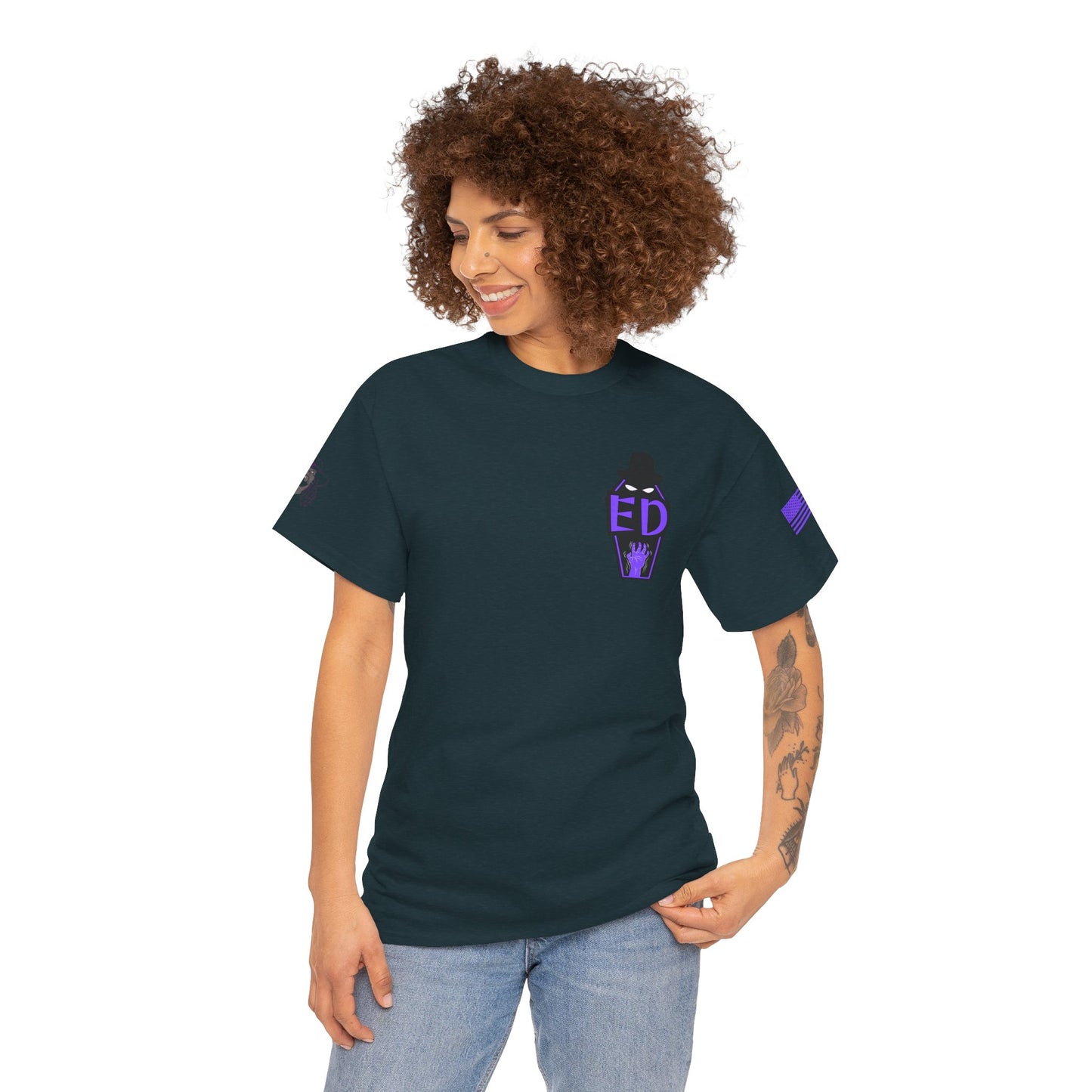 Er staff walking, er wrestling legends fan Unisex Heavy Cotton Tee