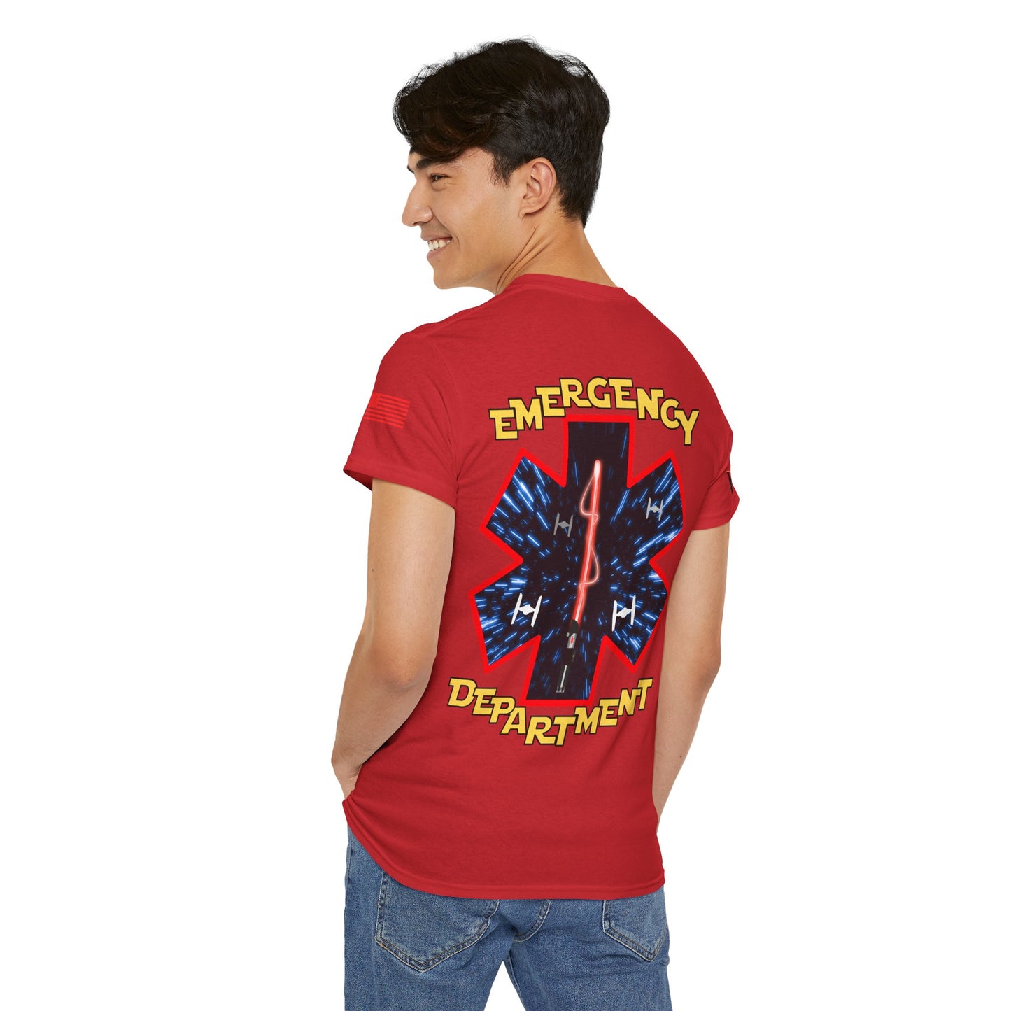 Embrace the dark side galactic Unisex Heavy Cotton Tee