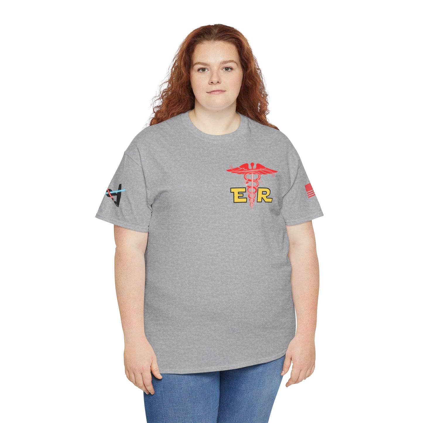 Embrace the dark side galactic Unisex Heavy Cotton Tee