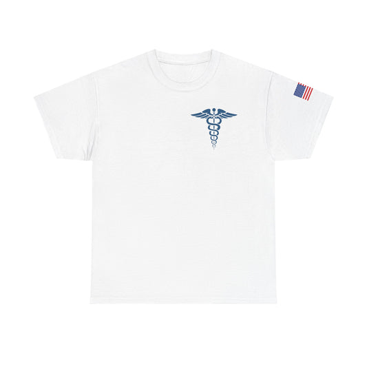 Patriotic healthcare worker t shirt Independence Day gift for healthcare worker Unisex Heavy Cotton Tee
