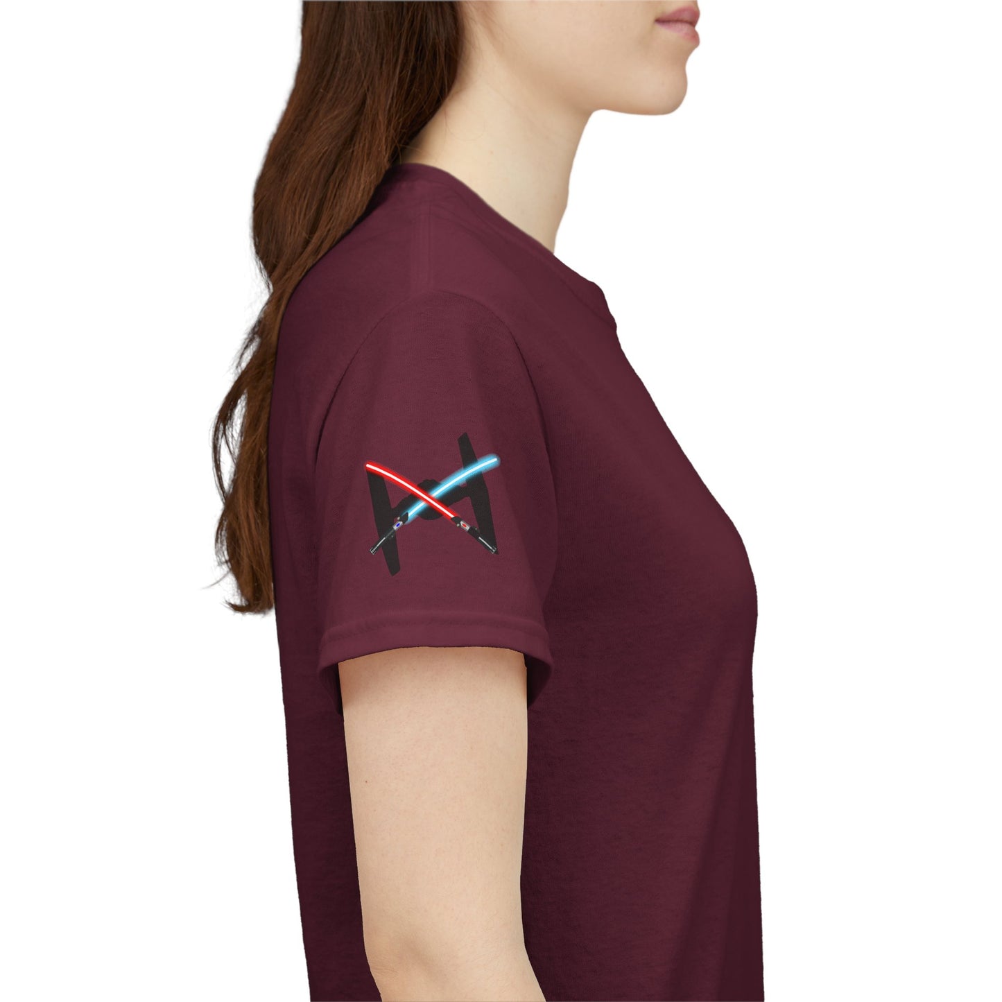 Embrace the dark side galactic Unisex Heavy Cotton Tee