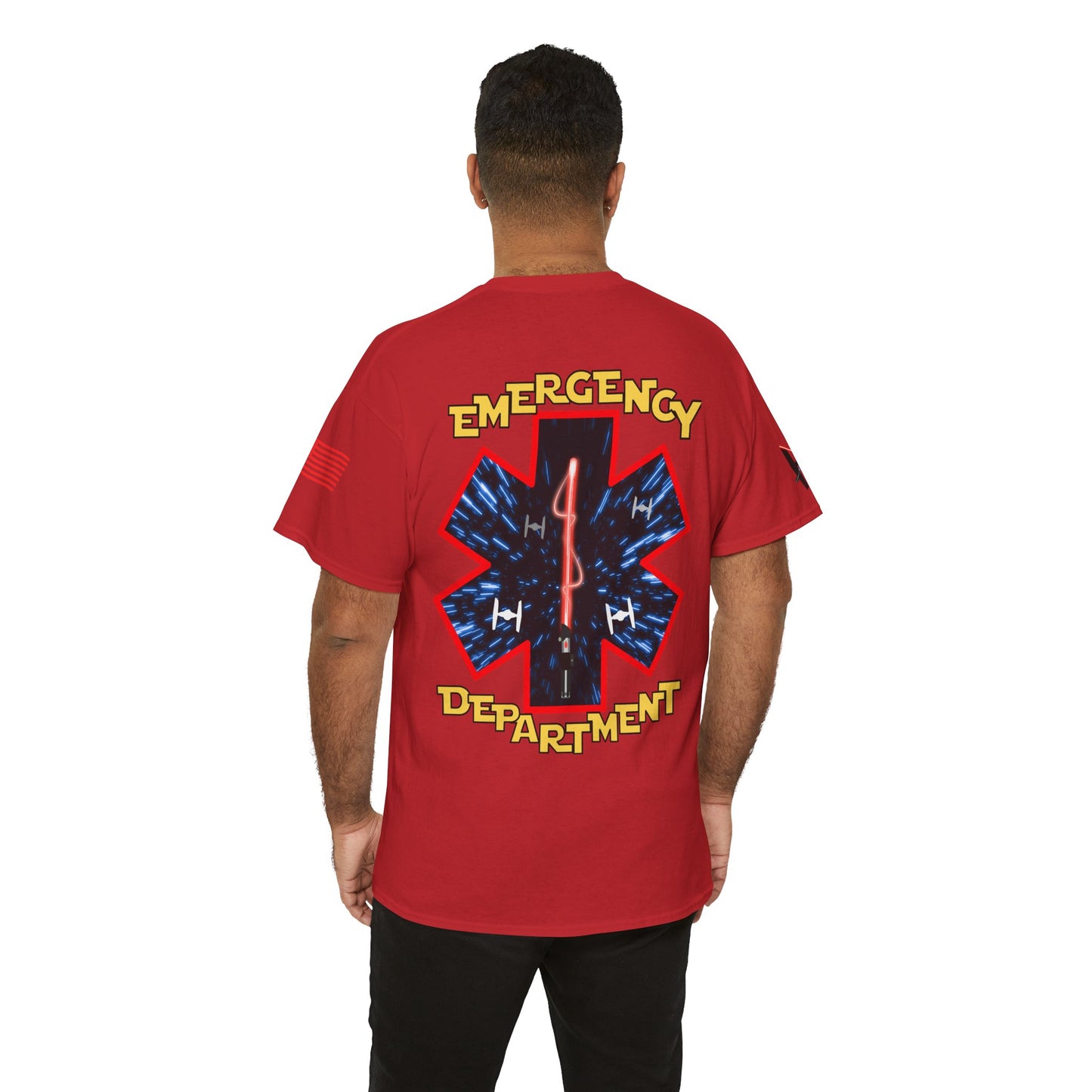 Embrace the dark side galactic Unisex Heavy Cotton Tee