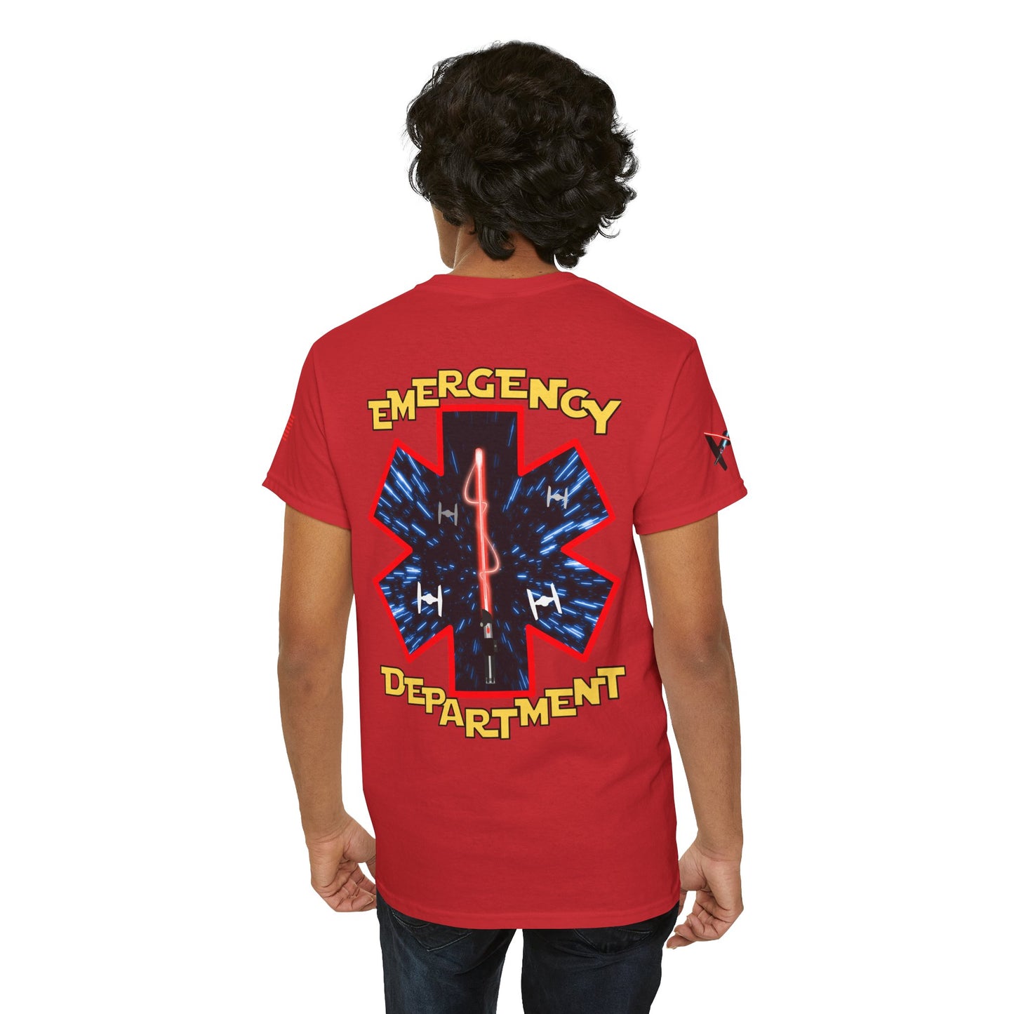 Embrace the dark side galactic Unisex Heavy Cotton Tee