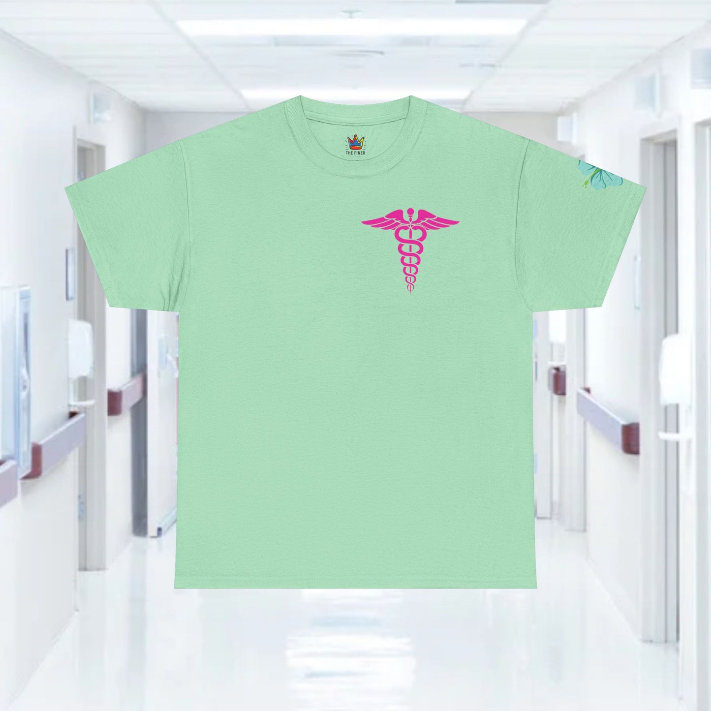 Copy of Summertime RN Hawaiian themed t shirt gift for nurses week floral RN shirt tropical themed RN healthcare worker gift t shirt