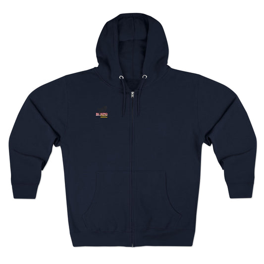 Zipper hoodie, (STONE CRADLE) boxing