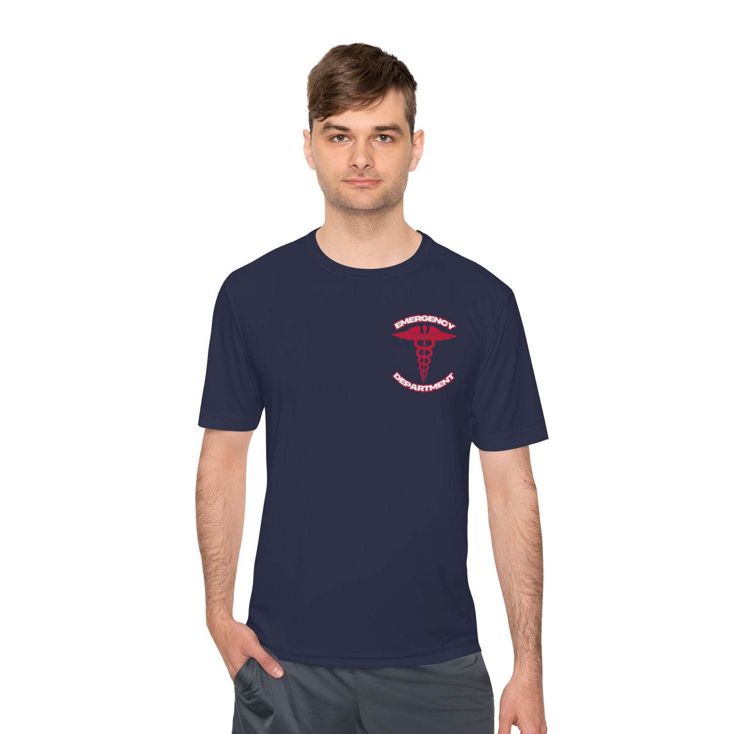 Patriotic Emergency Department Unisex Moisture Wicking Tee