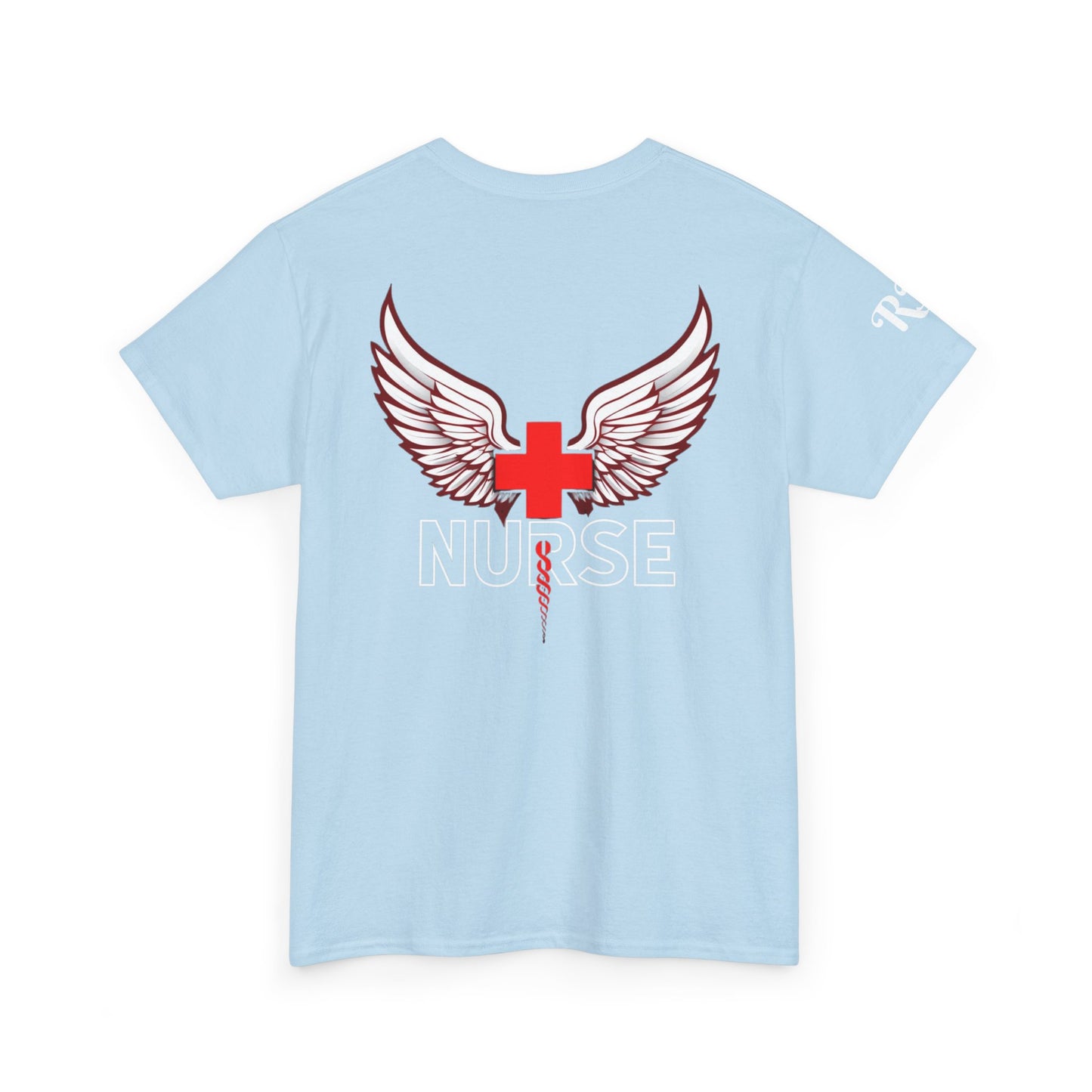 RN gift cap and angel wing tee registered nurse caregiver gift