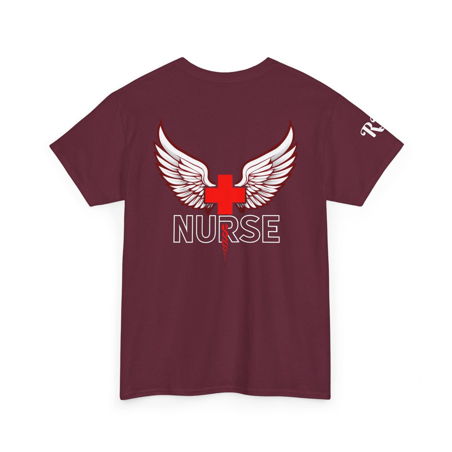 RN gift cap and angel wing tee registered nurse caregiver gift