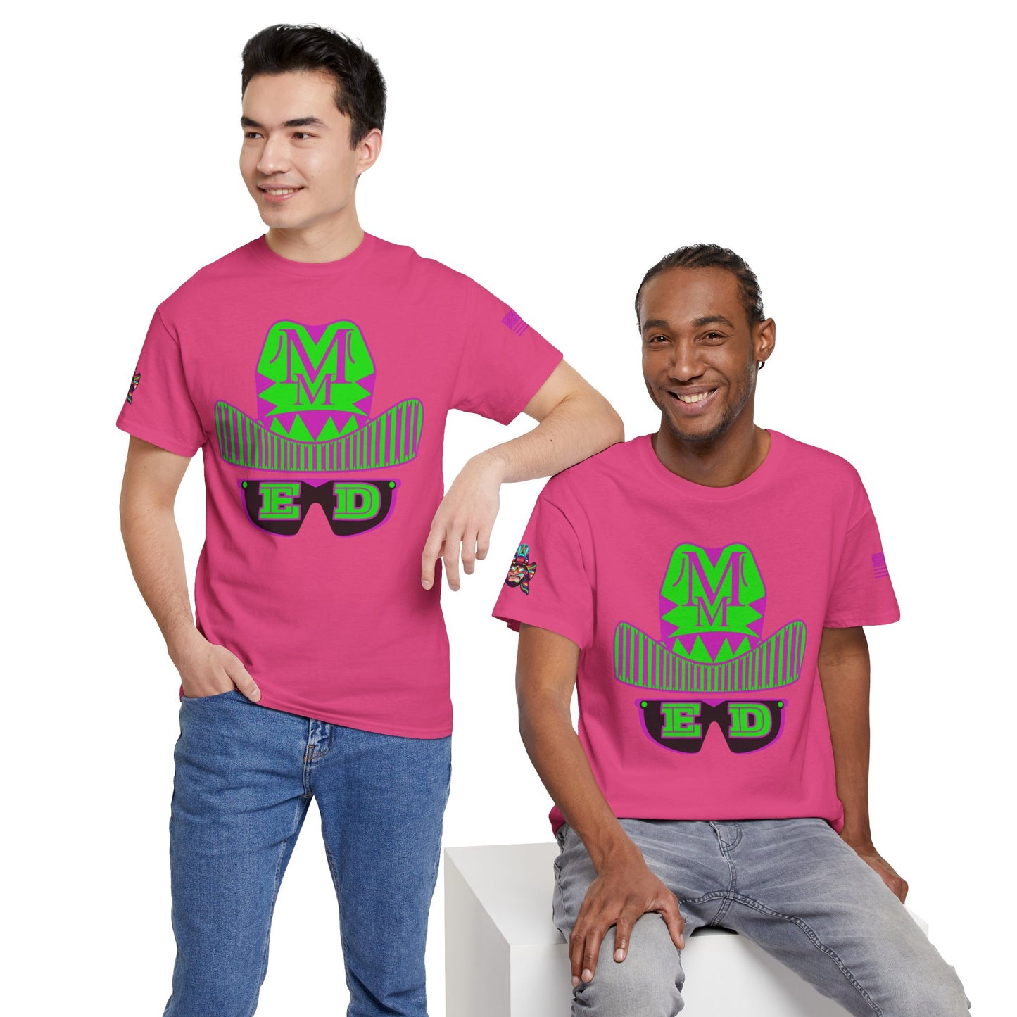 Macho ER wrestling legends tee Unisex Heavy Cotton Tee