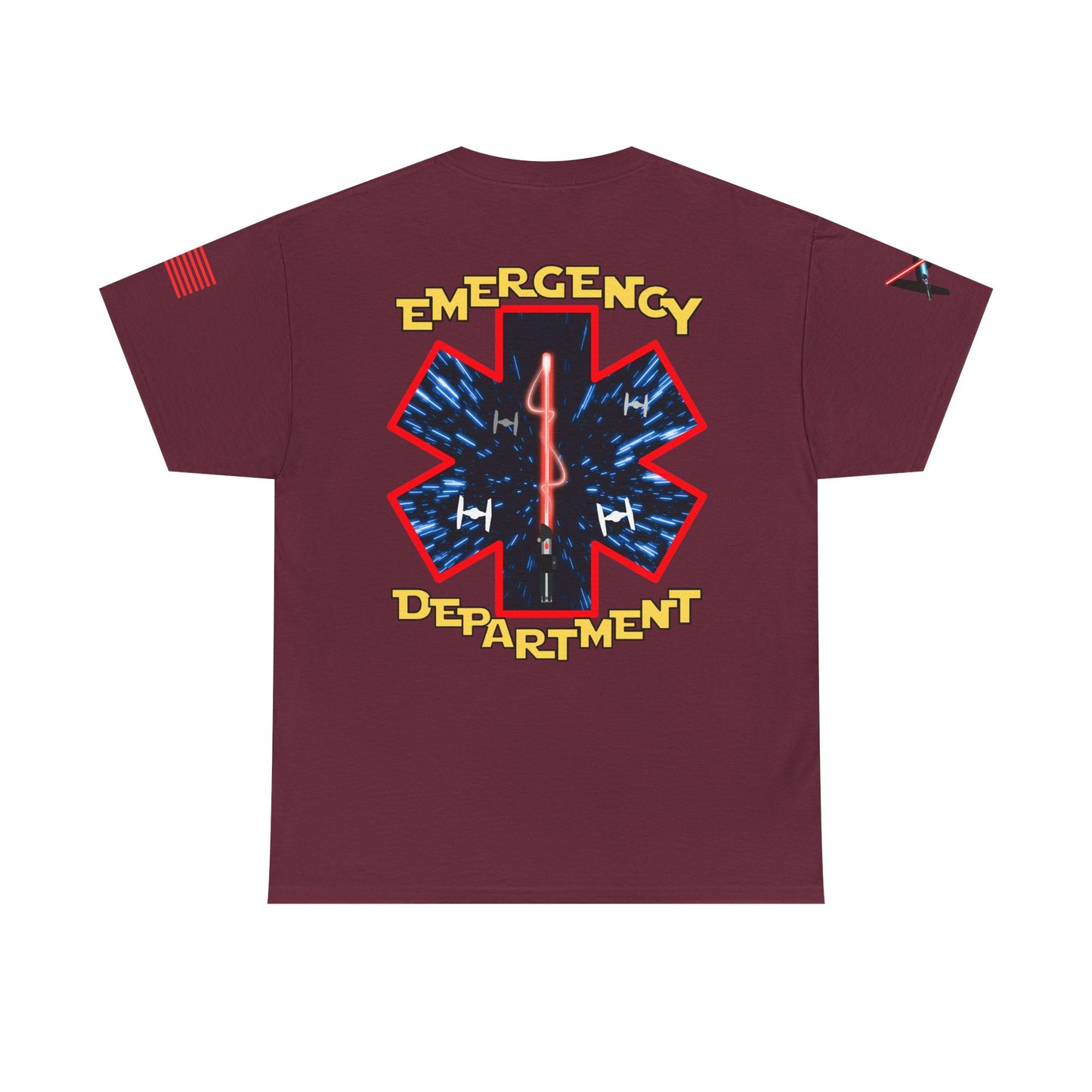 Embrace the dark side galactic Unisex Heavy Cotton Tee