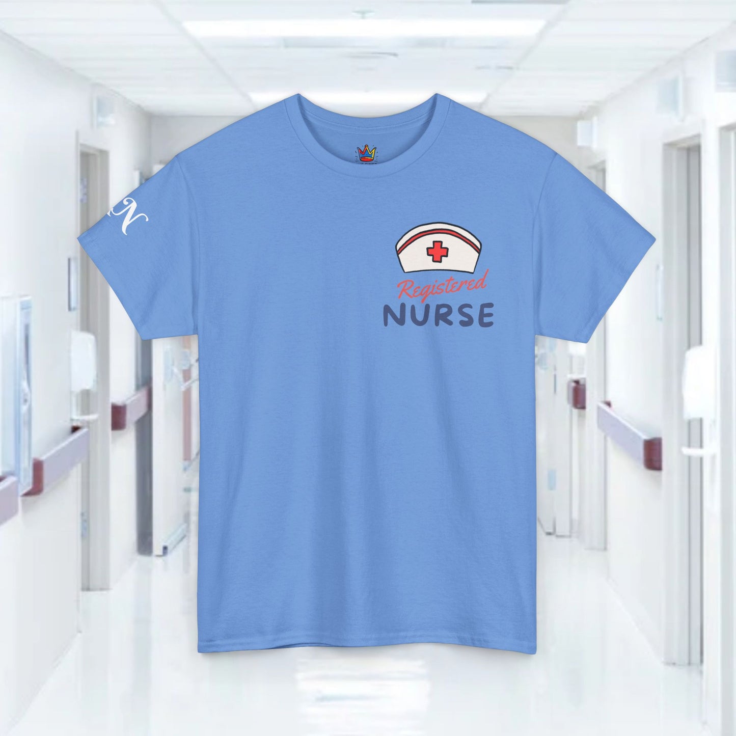 RN gift cap and angel wing tee registered nurse caregiver gift