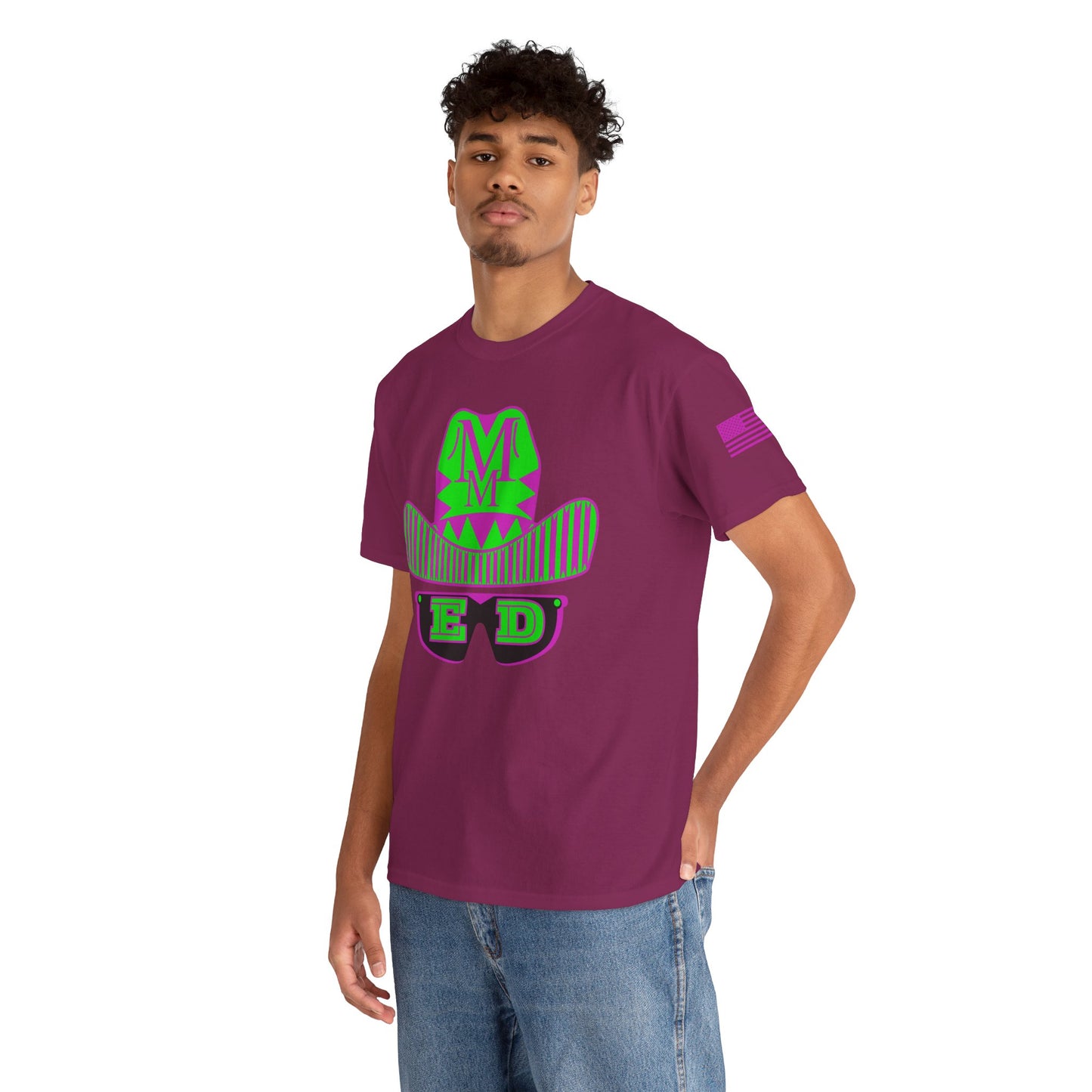 Macho ER wrestling legends tee Unisex Heavy Cotton Tee