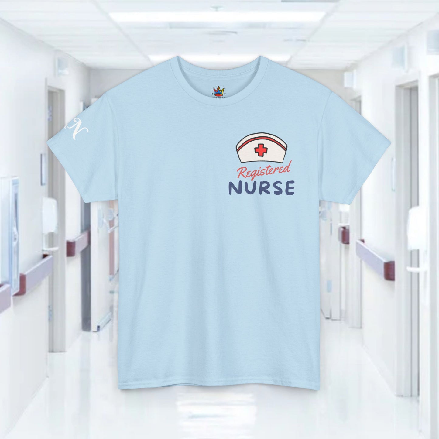 RN gift cap and angel wing tee registered nurse caregiver gift