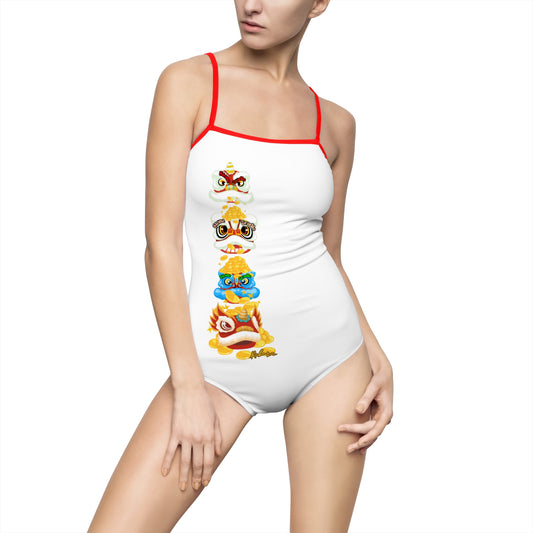 Women's One-piece Swimsuit (Stone Cradle