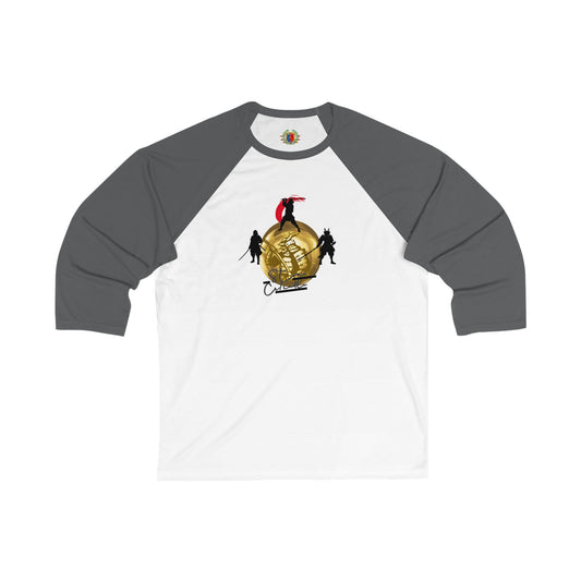 Unisex 3\4 Sleeve Baseball Tee. STONE Cradle