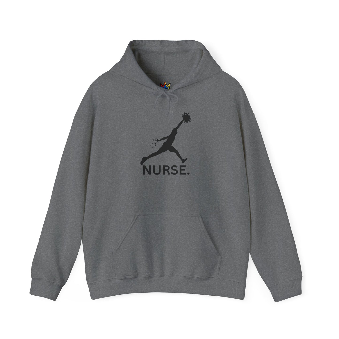 Jumpman nurse gift nurse week gift sporty nurse gift hoodie Unisex Heavy Blend™ Hooded Sweatshirt