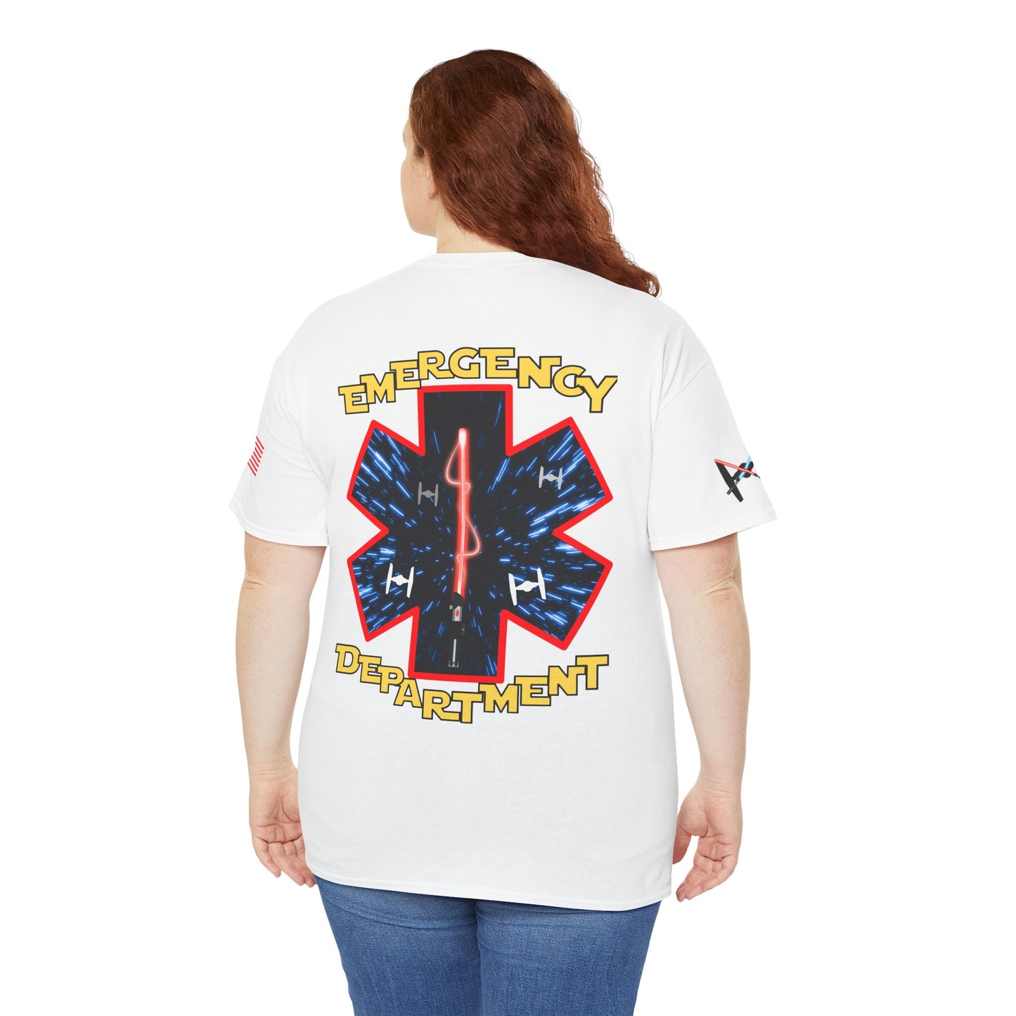 Embrace the dark side galactic Unisex Heavy Cotton Tee