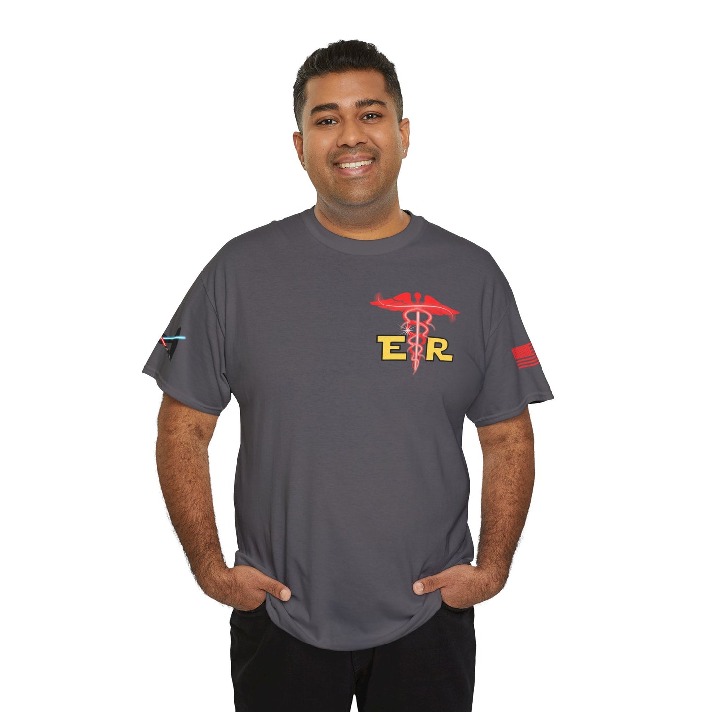 Embrace the dark side galactic Unisex Heavy Cotton Tee